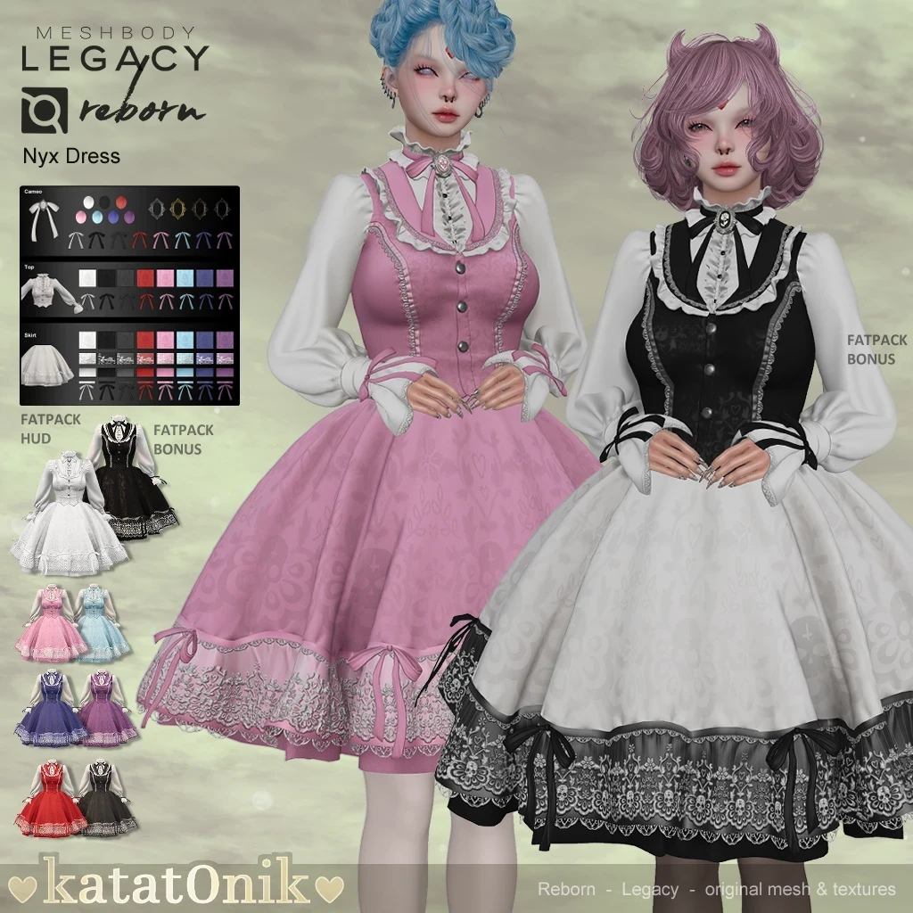 Nyx Dress by Katat0nik @ Collabor88