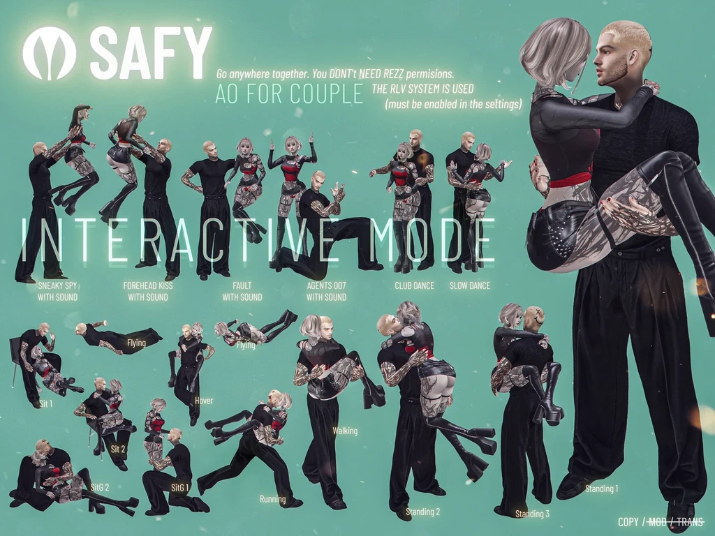 Safy Couples AO by Moon Rabbit @ equal10