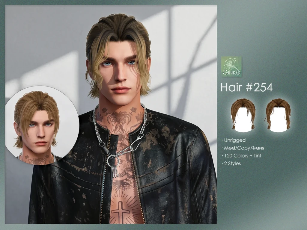 Hair 254 by Ginko @ equal10