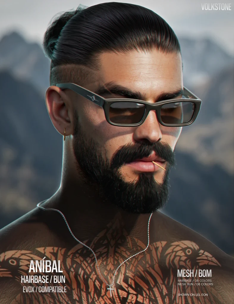 Anibal Hairbase & Bun by Volkstone @ equal10