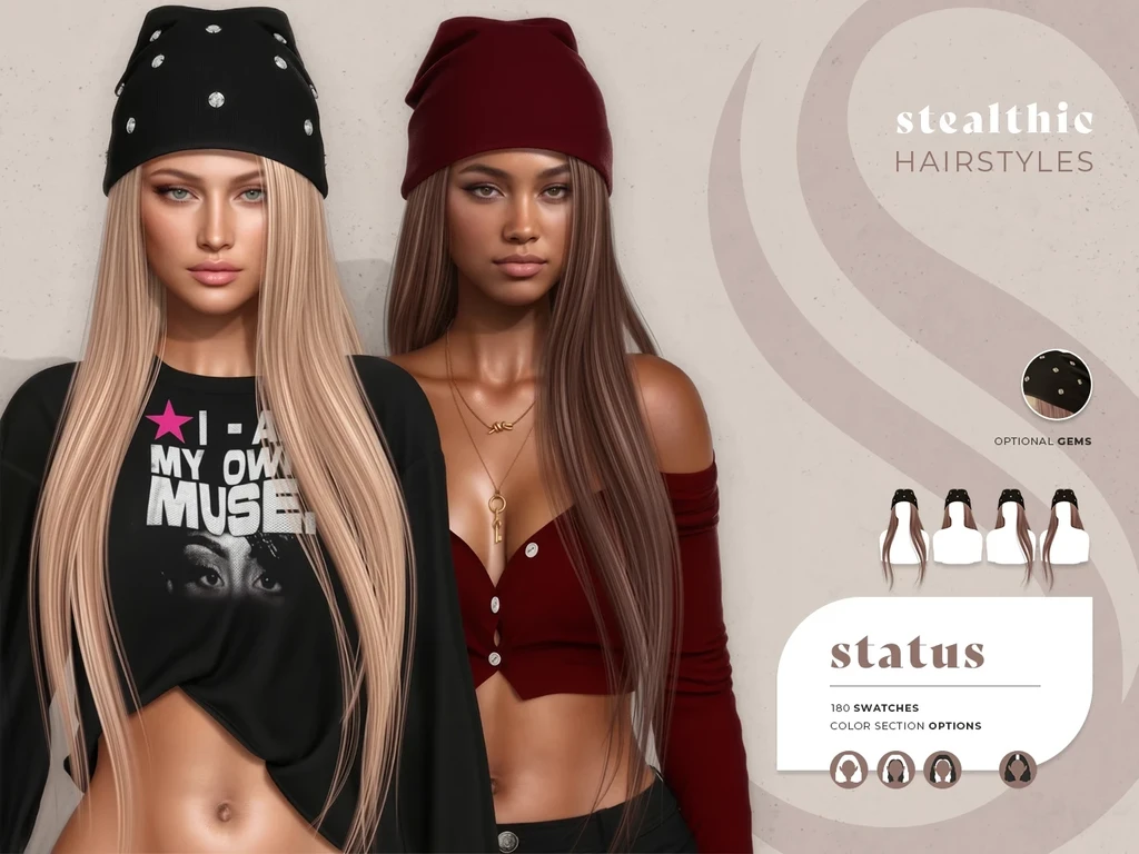 Status Hair by Stealthic @ Kustom9