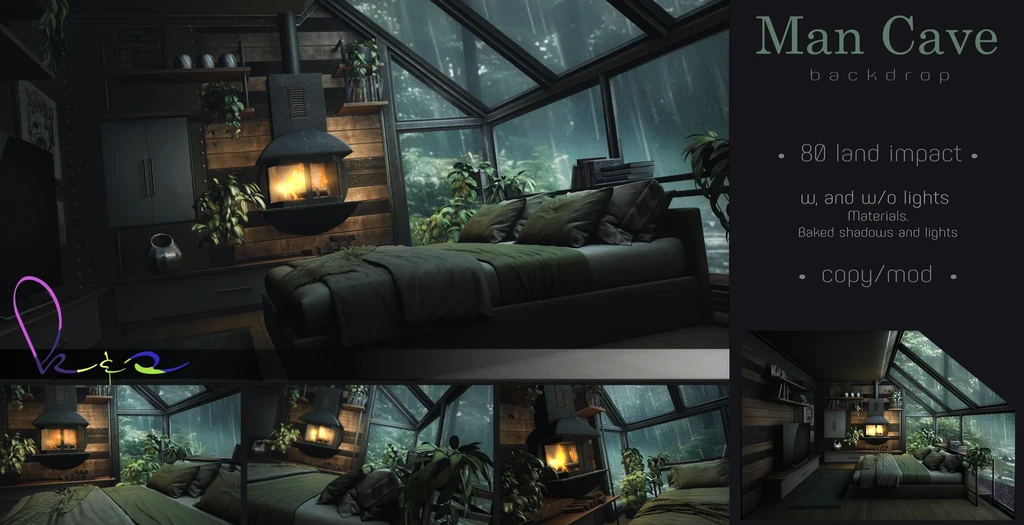 Man Cave Backdrop by K&S @ ACCESS