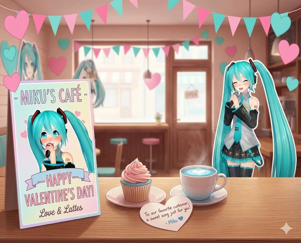 Hatsune Miku Valentine